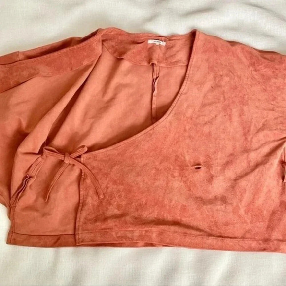 TULAROSA Rory Wrap Jacket Rust - Picture 7 of 16